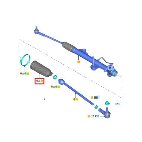 Steering Rack Boot