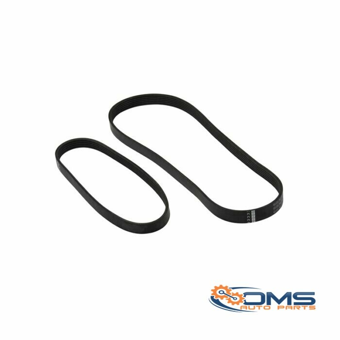Ford Fiesta Fusion Fan Belt - 6PK1019E & 5PK690E - With Air Con 1829195, 1365336, 1253583, 1148907, 1143407, 1141317, 2S6E6D314AD, 2S6E6D314AC, 2S6E6D314AB, 2S6E6D314AA, 2S6E6C301DA, 2S6E6C301CA