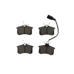 Ford Galaxy Rear Brake Pads 1345337, 1343513, 1207519, 1207518, 1133447, YM212M008DA, 5M212M008AA, YM2J2M008AA
