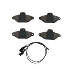 Ford Ka Front Brake Pads 1778385, 1736940, 1731172, 1675620, 1669578, 1559698, ME9S5J2K021BA, ME9S5J2K021BB, 9S512K021BA, 9S512K021BB, 9S512K021BC, BS512K021BA