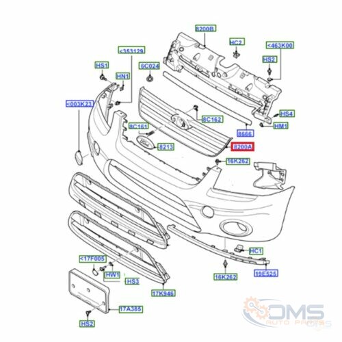 Ford Transit Connect Front Grille 5144237, 5135614, 5029018, 4980638, 9T168150AAM5AA, 9T168150AAZHNT, 9T168150ABZHNT, 9T168150ACZHNT