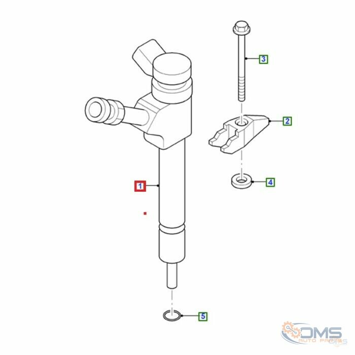 Ford Ranger Injector 1449261, 6M349F595BA