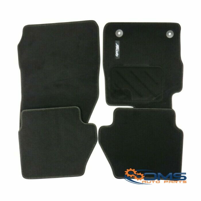 A Set Of Ford Fiesta Floor Mats 1947554, 1744684, 1784386, 1840607, 1891990, AM8A6J130A88AB3YYW, AM8A6J130A88AC3YYW, AM8A6J130A88AD3YYW, AM8A6J130A88AE3YYW, AM8A6J130A88AF3YYW