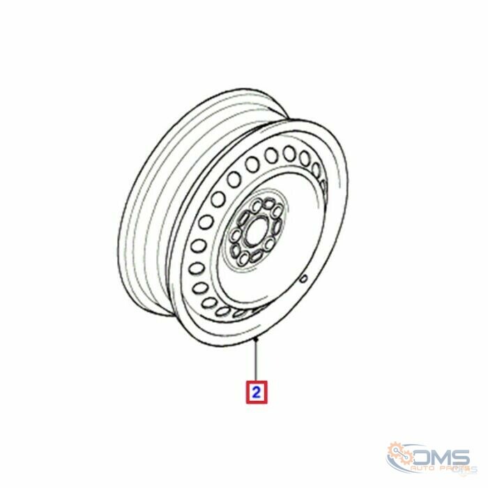 Ford Mondeo Wheel Rim 16 1255151, 1237036, 1362683, 1761459, 3S711007DA, 3S711007DB, 3S711007DC, 3S711007EA