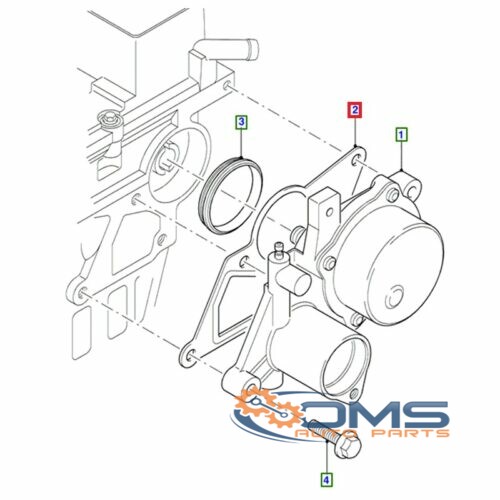 Ford Transit Custom Mondeo Vacuum Pump Gasket 1731754, 1116997, BK2Q8K530AB, 1C1Q8K530AB