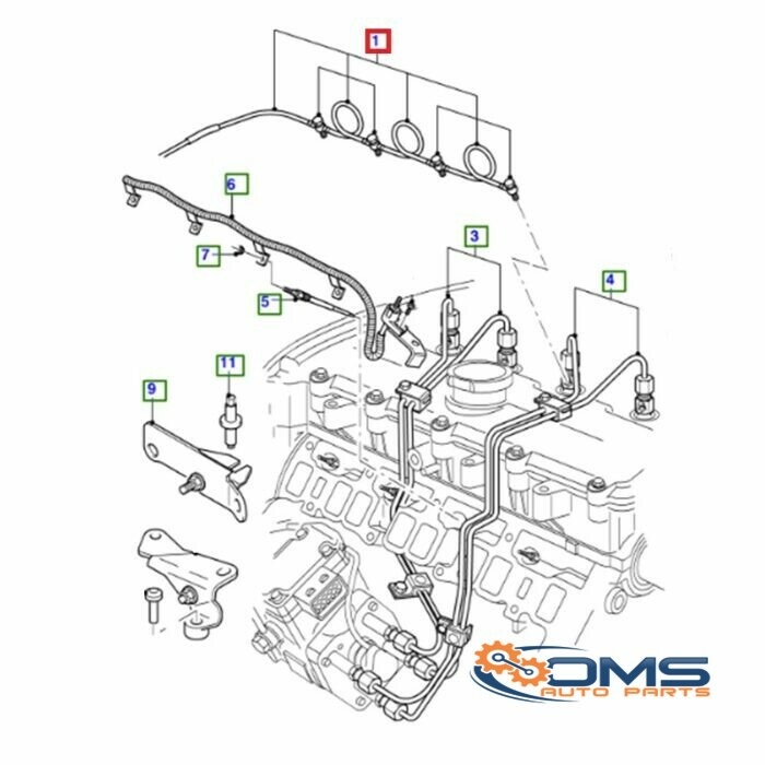Ford Transit Mondeo Leak Off Pipes 1128060, 1113035, 1105957, 1105336, 1102644, XS7Q9K022BH, XS7Q9K022BF, 1C1Q9K022BA, 1C1Q9K022AD, 1C1Q9K022AC