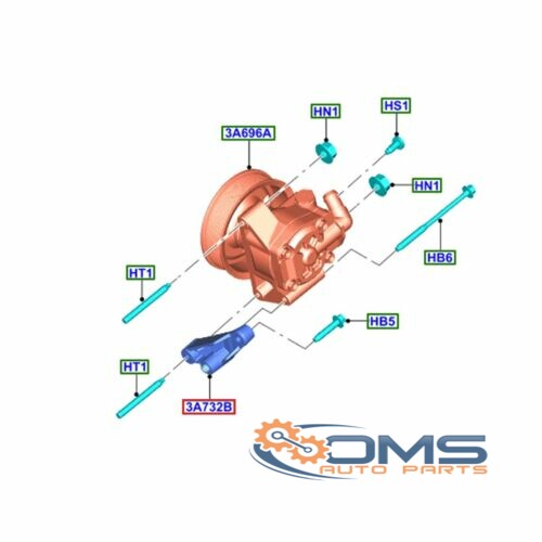 Ford Transit Powersteering Pump Bracket 1748451, CC1Q8C672AA