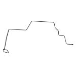 Ford Transit Top ABS Pipe - Master Cylinder To ABS Pump 1478841, 6C112C058GB