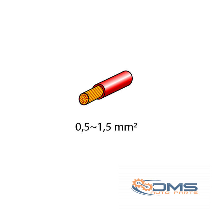 Bullet Receptacle Connectors - Red - OMS Auto Parts