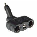 Double Socket 12-24V + USB - OMS Auto Parts