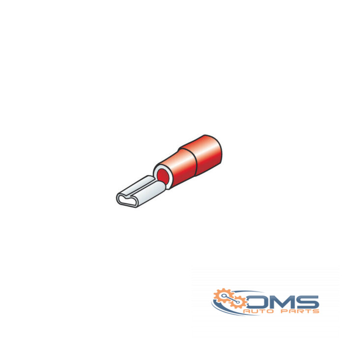 Female Disconnects For Speakers - Red - OMS Auto Parts