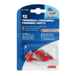 Female Disconnects For Speakers - Red - OMS Auto Parts
