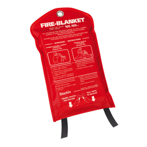 Fire-Blanket - 100x100cm - OMS Auto Parts