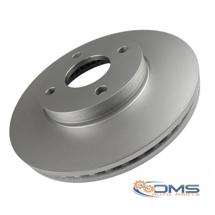 Ford Fiesta Front Brake Disc 2095058, H1BC1125A1A, OMS Auto Parts