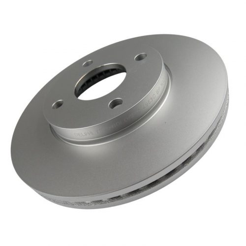 Ford Fiesta Pair of Front Brake Discs 2095058, H1BC1125A1A, OMS Auto Parts
