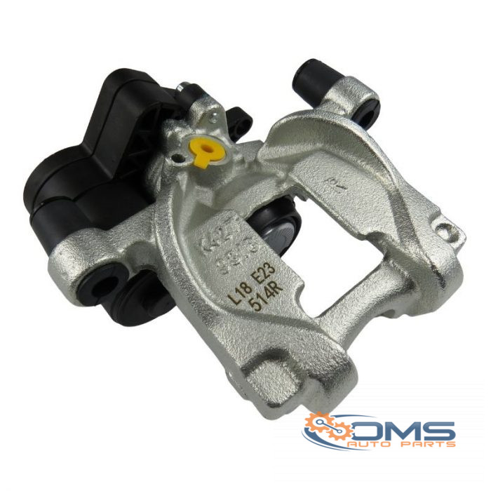 Ford Kuga Rear Caliper with Motor 5317612, 5317301, 5193356, 5185223, 2439127, 2351163, 2209654, 2208756, 2173512, 2173508, DG9C2B712AA, DG9C2B712AB, DG9C2D252AA, DG9C2D252AB, DG9C2D252AC, HG9C2B712AA, HG9C2D252AA, HG9C2D252AB, HG9C2D252AC, RMHG9J2D252AB, OMS Auto Parts