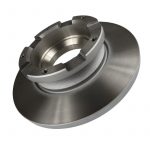 Ford Transit Custom Rear Brake Disc 2040064, 2409102, BK212A097GB, BK212A097EB, OMS Auto Parts
