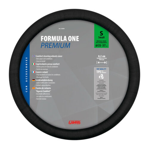 Formula One Steering Wheel Cover - S - Ø35-37cm - OMS Auto Parts