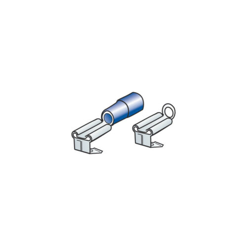 Male & Female Piggy Back Disconnects Kit - Blue - OMS Auto Parts