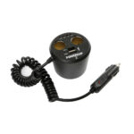 Power Cup 2, Power Socket With USB & battery Tester, 12V - OMS Auto Parts