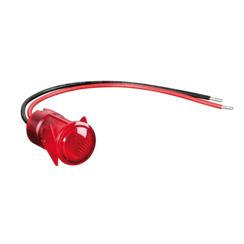 Red Led Indicator Light - 12-24V - OMS Auto Parts