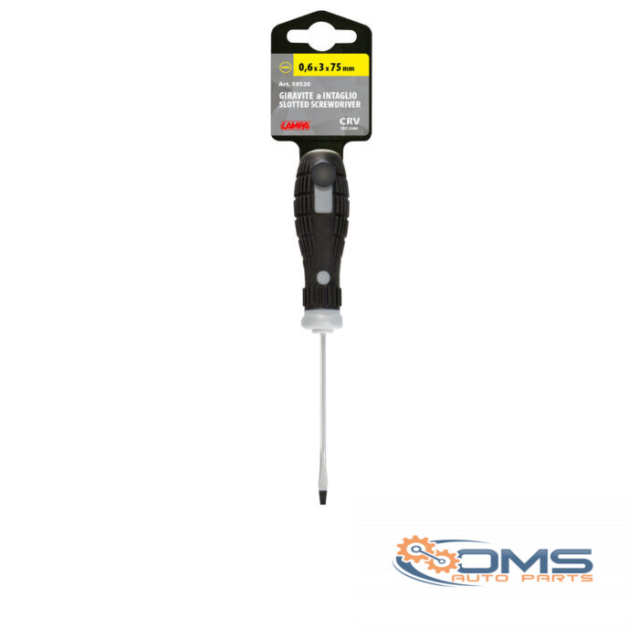 Slotted-Flat Head Screwdriver - 0,6x3x75mm - OMS Auto Parts