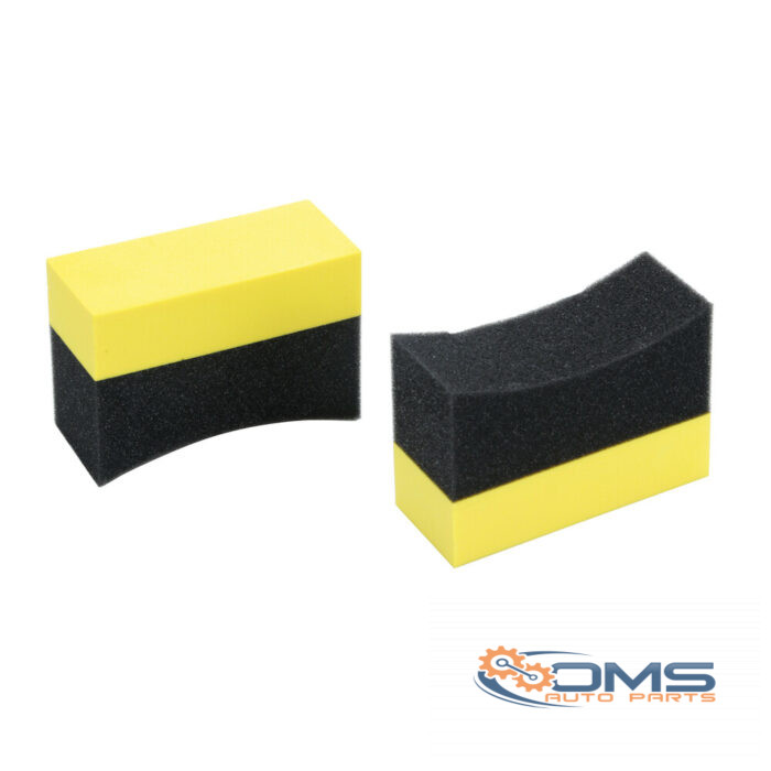 Tyre Make-Up Set 2 Sponges Tyre Polish Applicators - OMS Auto Parts