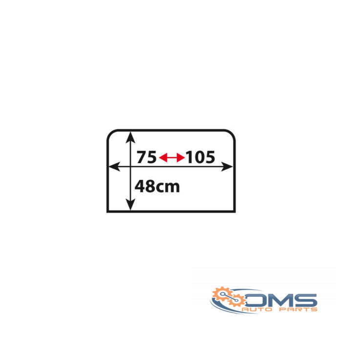 Window Tights-Shades For Side Windows - M - 2pcs - OMS Auto Parts