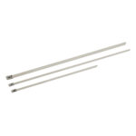 Cable Ties Stainless Steel, 20pcs - 4,7x200mm - OMS Auto Parts