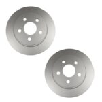 Ford Transit Connect Pair Of Rear Brake Discs 2467512, 2279491, KU2J2C203BA, KV6C2A315AC, OMS Auto Parts