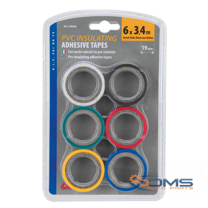 Insulating Tape Pvc 6pcs - OMS Auto Parts