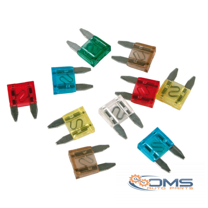 Set 10 Assorted Micro-Blade Fuses 12-32V -OMS Auto Parts