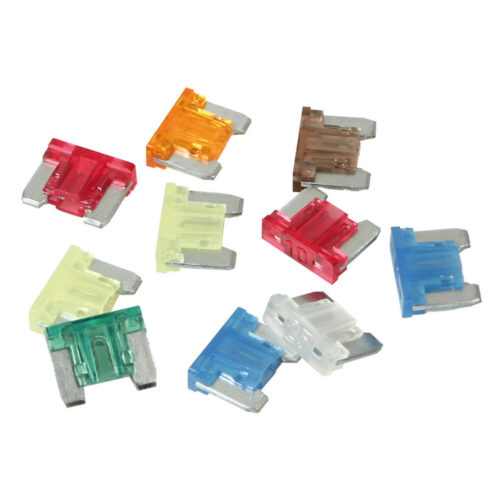 Set 10 Micro-Low Profile Fuses 12-32V - OMS Auto Parts