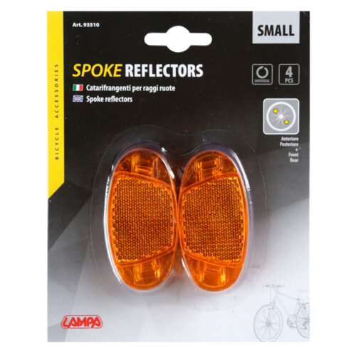 Set 4 Small Spoke Reflectors - OMS Auto Parts