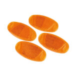Set 4 Small Spoke Reflectors - OMS Auto Parts